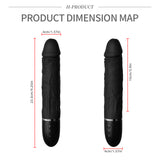 NEZNED Realistic Vibrators, AV Dildo Vibrator with 10 Vibration Modes, Silicone Sex Toy for Women, G-spot Masturbation Stimulation, Erotic Sex Toy for Women and Couples