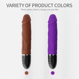 NEZNED Realistic Vibrators, AV Dildo Vibrator with 10 Vibration Modes, Silicone Sex Toy for Women, G-spot Masturbation Stimulation, Erotic Sex Toy for Women and Couples