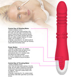 NEZEND Thrust Dildo Sex Machine Vibrator Sex Toy, Realistic Suction Cup Dildo with 10 Vibration Modes + 6 Thrust and Rotation Modes, Remote Control G-Spot Anal Dildo Adult Toy Vibrator for Men and Women