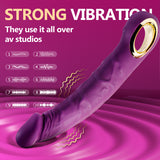 NEZEND Realistic Dildo Vibrator for Women, Sex Toys for Women G Spot Vibrator Clitoral Nipple Stimulator with 10 Powerful Vibration Mode and 10 Speeds Waterproof Rechargeable Adult Toys
