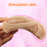 NEZEND Soft and Silky Pocket-Sized Male Training Tool Pussy Pocket Soft and Durable TPE Material for Men, Pocket Pocket Puzzy Sex toy for Men