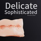 NEZEND Soft and Silky Pocket-Sized Male Training Tool Pussy Pocket Soft and Durable TPE Material for Men, Pocket Pocket Puzzy Sex toy for Men