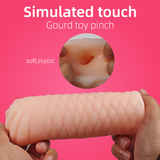 NEZEND Male Mastusbafor Hands Free with 3D Realistic Textured Sleeve Sex Toy Quiet for Man Masturebstor Thrusting Pocket Tight Portable Underwear Waterproof