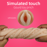 NEZEND Soft and Silky Pocket-Sized Male Training Tool Pussy Pocket Soft and Durable TPE Material for Men, Pocket Pocket Puzzy Sex toy for Men