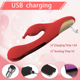 NEZEND Vibrators Sex Toys Flapping Hollow Design Sex Toys USB charging bifurcated slap toy for women to stimulate orgasm, G-Spot Vibrators 7 frequency vibration+7frequency ticking+dual motor women Vibrators Toys