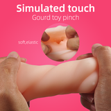 NEZEND Male Mastuberater Machine Toy Quiet Men Masturebstor Machine Device Man Masturebstor Thrusting Pocket, Soft and Silky Pocket-Sized Male Training Tool for Men