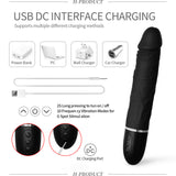 NEZNED Realistic Vibrators, AV Dildo Vibrator with 10 Vibration Modes, Silicone Sex Toy for Women, G-spot Masturbation Stimulation, Erotic Sex Toy for Women and Couples