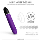 NEZNED Realistic Vibrators, AV Dildo Vibrator with 10 Vibration Modes, Silicone Sex Toy for Women, G-spot Masturbation Stimulation, Erotic Sex Toy for Women and Couples