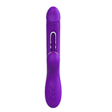 NEZEND Vibrator Thrusting Dildo for Women - G Spot Vibrator Clitoral Stimulator Adult Sex Toy, 3-in-1 G-spot vibrator, 7 vibration modes + 7 sucking modes + 7 slapping modes, a sucking and slapping hollow vibrator for Couples Sex Toy