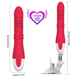 NEZEND Thrust Dildo Sex Machine Vibrator Sex Toy, Realistic Suction Cup Dildo with 10 Vibration Modes + 6 Thrust and Rotation Modes, Remote Control G-Spot Anal Dildo Adult Toy Vibrator for Men and Women