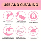 NEZEND Soft and Silky Pocket-Sized Male Training Tool Pussy Pocket Soft and Durable TPE Material for Men, Pocket Pocket Puzzy Sex toy for Men